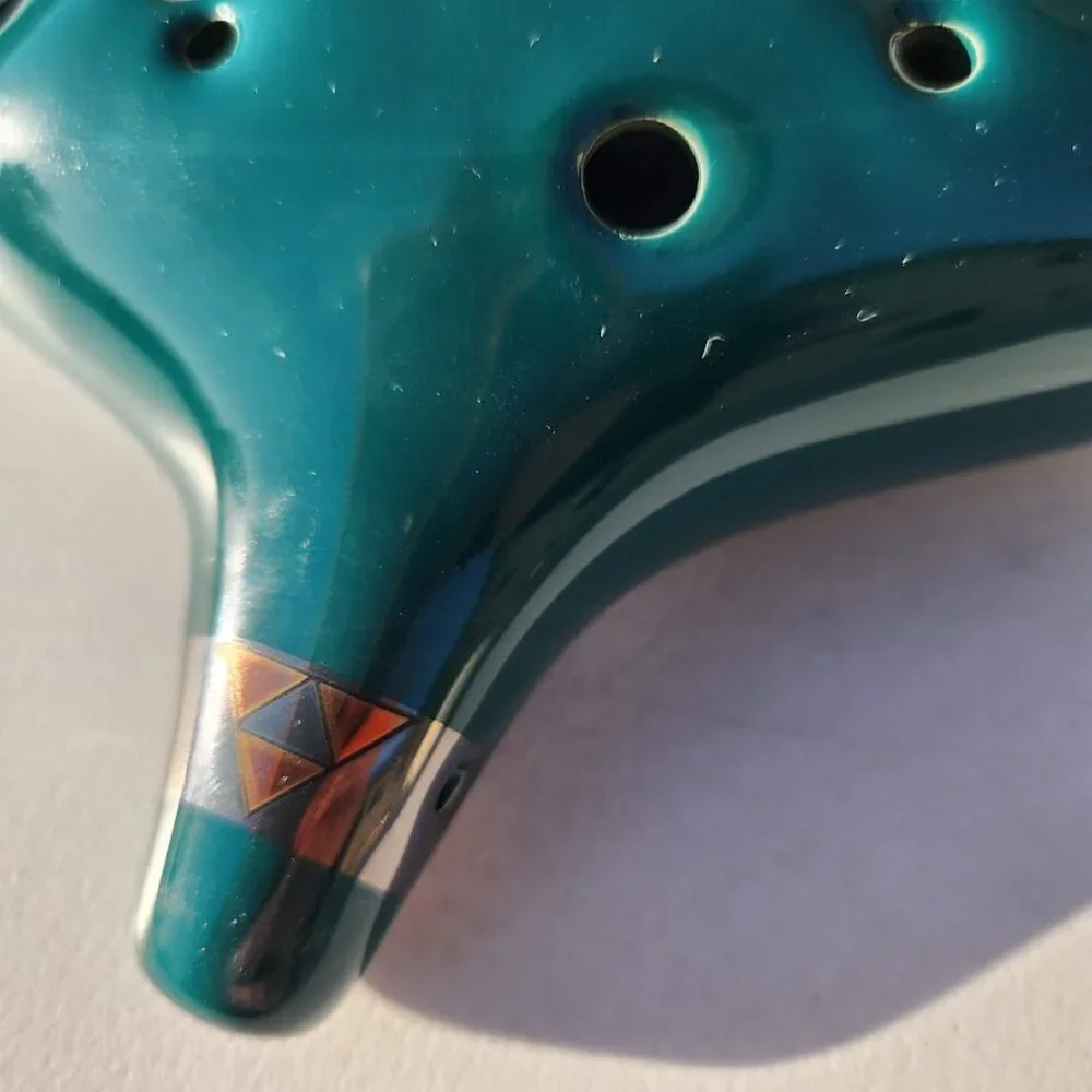 NEW Zelda Ocarina 12 Hole Alto C Ocarina Musical Instrument Christmas Gift Song